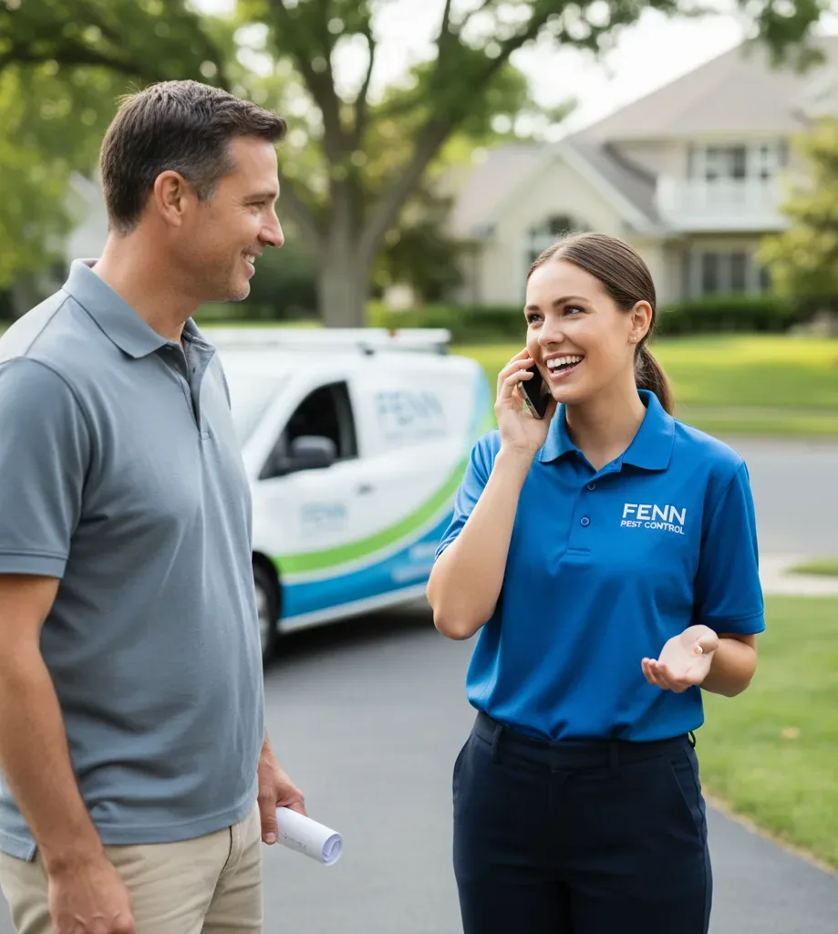 Fenn Pest Control customer support in Comfort